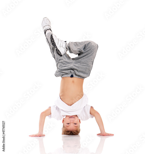 Foto-Kissen - Boy gymnastic (von valiza14)
