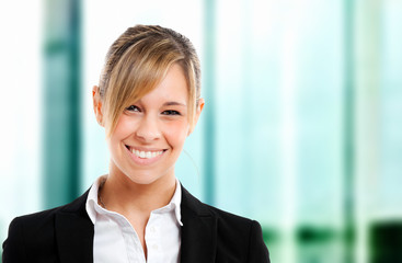 Poster - Young businesswoman