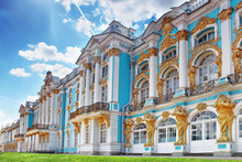 Katherine's Palace Hall In Tsarskoe Selo (Pushkin).