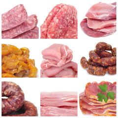 Sticker - meat collage