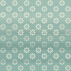 Poster - seamless polka flower dot background