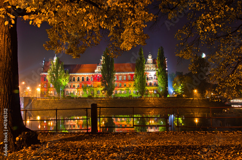 Naklejka ścienna Muzeum Narodowe we Wrocławiu