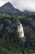 © michalz86 - Waterfall in Switzerland mountains