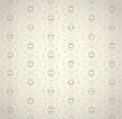 Aufkleber - Seamless colorful retro pattern background