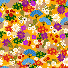 Japanese kimono pattern