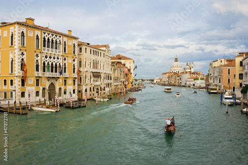 Obraz w ramie Grand Canal in Venice Italy