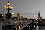 Fototapeta Fototapety Paryż - Alexander III bridge, Paris, France
