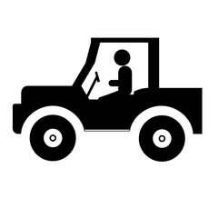 Sticker - Voiture 4x4 tout-terrain