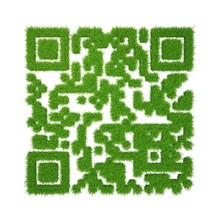 Green Grass Qr-code
