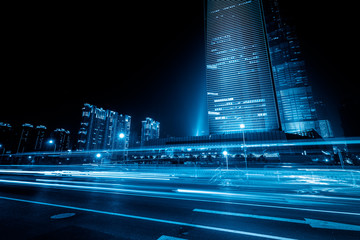 Poster - light trails
