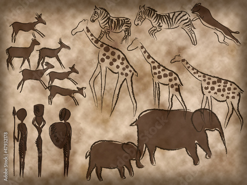 malowidla-w-jaskiniach-afryki