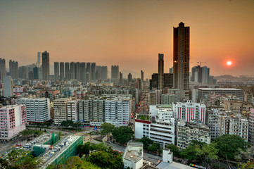 Wall Mural - Downtown of Hong Kong