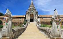 Wat Phra That Lampang Luang,famous Temple In Lampang