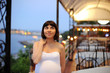 © photographmd - Pregnant Woman in Cafe