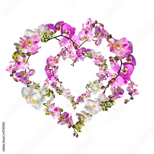 romans-dwa-serca-z-kwiatow-orchidei