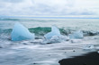 Icebergs on Jokulsarlon glacier lagoon, Iceland