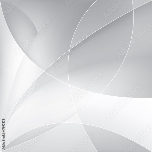 Nowoczesny obraz na płótnie Abstract silver background, vector template