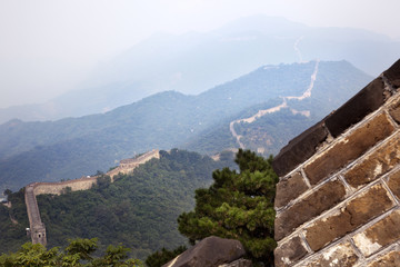 Wall Mural - great wall of china