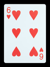 Playing Cards - Six Of Hearts
