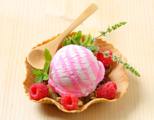 Sticker - Ice cream dessert