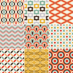 seamless retro pattern
