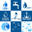 Icon Set - Wasser