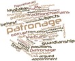 Word cloud for Patronage