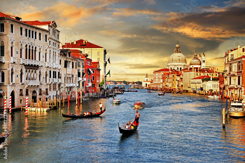 Plakat na zamówienie Venetian sunset