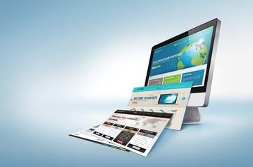 web design concept