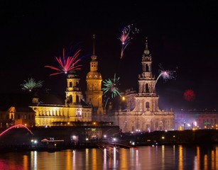 Poster - Dresden Feuerwerk - Dresden Fireworks 30