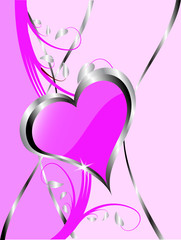 Wall Mural - A vector valentines background