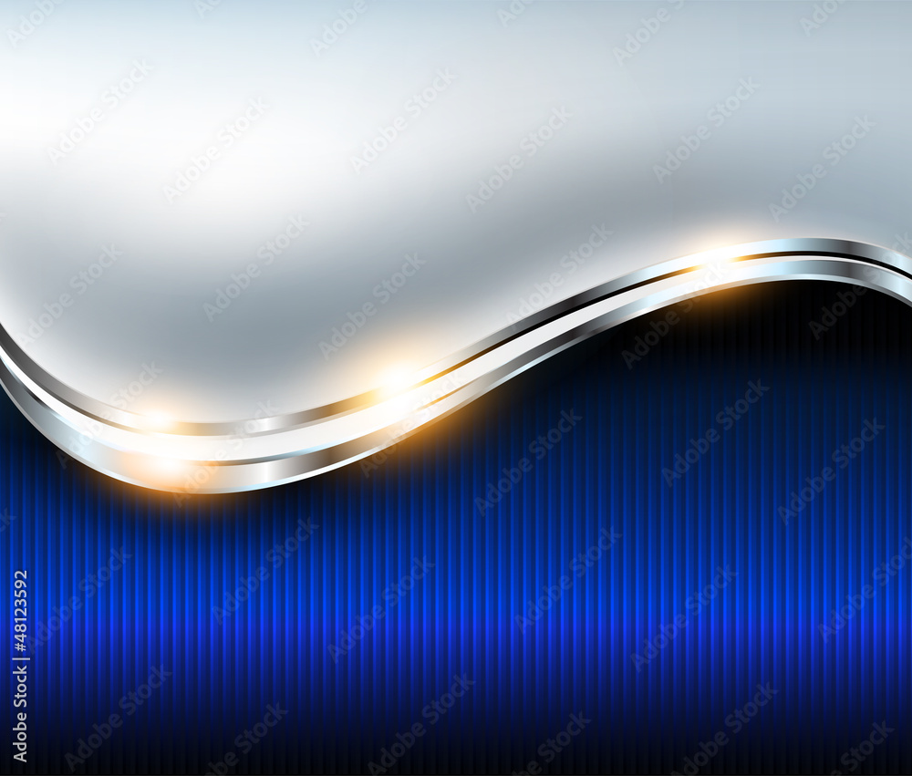 abstract background metallic blue Stock Vector | Adobe Stock