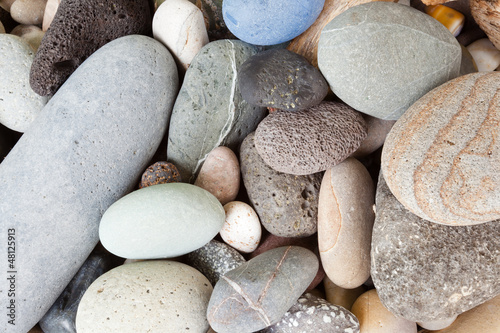 Naklejka dekoracyjna galets sur plage