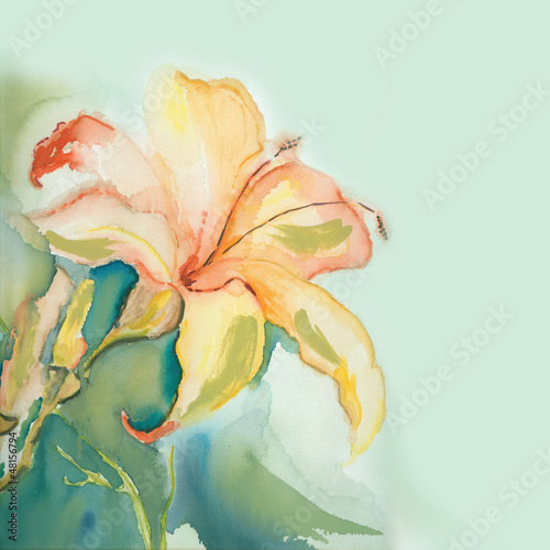 Naklejka dekoracyjna Lily