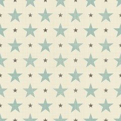 Poster - patriotic stars seamless