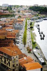 Wall Mural - Wine cellars in Porto, Portugal