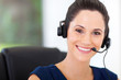 © michaeljung - cute young business call center operator with headphones