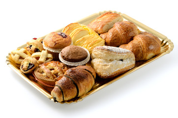 Tray of pastries