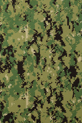 Wall Mural - US navy working uniform aor 2 digital camouflage fabric texture