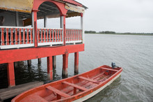 Boat At Papaloapan River,  Tlacotalpan (Mexico)