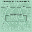 Certificat d'assurance (France)