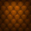 Brown vector upholstery leather pattern background.