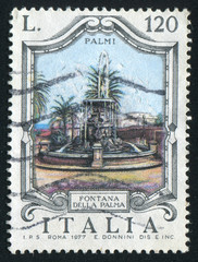 Sticker - Palm fountain in Palmi