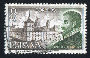 Canvas Print - Juan de Herrera and Escorial