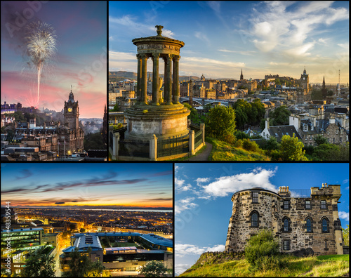 Postcard from Edinburgh in ...