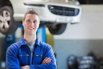 Poster - Confident young mechanic
