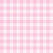 Seamless Pink Background Vector Checkered Pattern