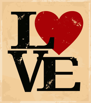 Wall Mural -  - valentine's day greeting card design