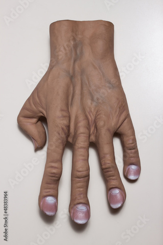 Fényképezés  Huge fake hand