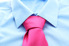 Tie On Shirt Close-up